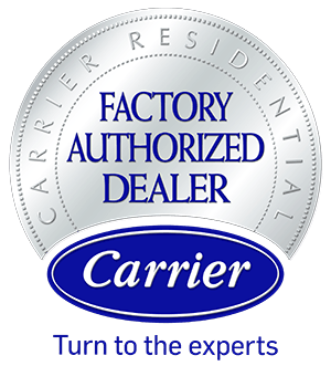 Carrier Factory Authorized Dealer logo